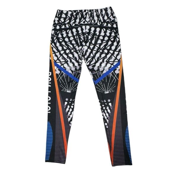 High Waist Don’t Stop Geometric Yoga Pants Stretchy Pilates Workout Sport XL - Picture 3 of 8